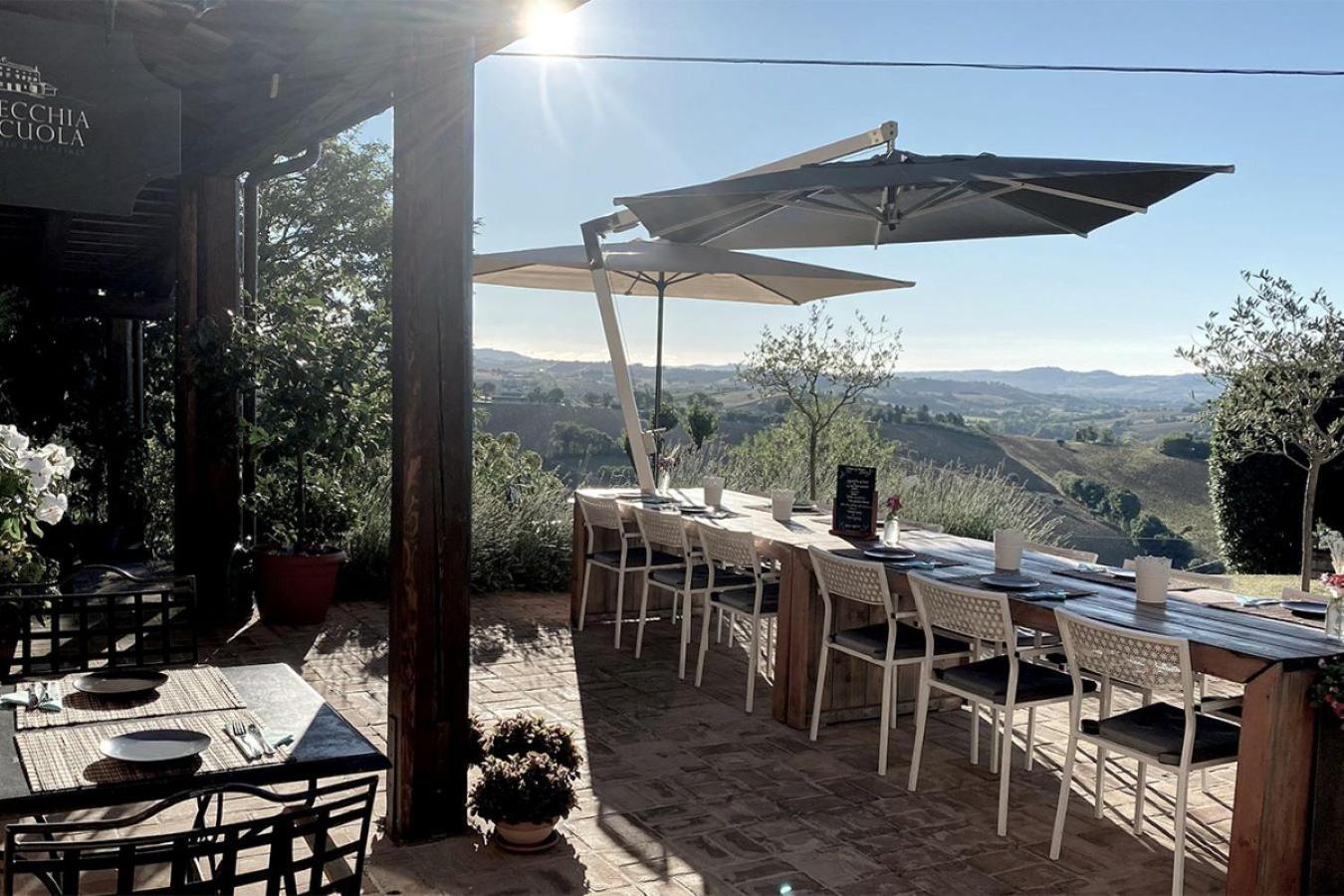 Bed And Breakfast La Vecchia Scuola Montefano Kültér fotó