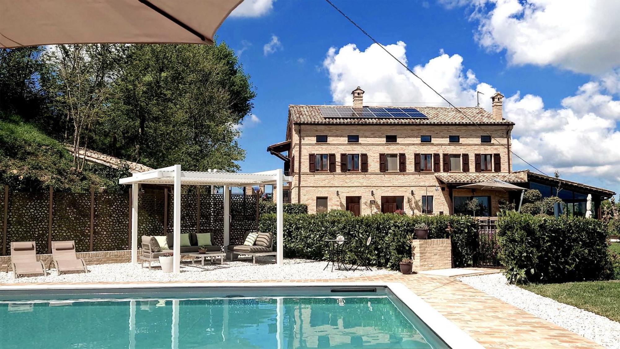 Bed And Breakfast La Vecchia Scuola Montefano Kültér fotó